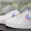 Putian Auténtico Original Gamuza Air Force One Color Trigo Zapatillas de Skate de Caña Baja af1 Blanco Puro Zapatos para Hombre y Mujer Tiffany Macarons