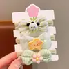 Acessórios Infantis Grampo de Cabelo Fofo da Kuromi Presilha de Cabelo Cartoon para a Parte de Trás da Cabeça Acessório de Cabelo para Meninas Clipe para Franja Lateral da Testa