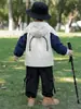 Q080 Chaqueta para Niños Otoño Nuevo Estilo Fresca y Moderna Cortavientos con Capucha para Niños Ropa de Moda de Primavera y Otoño para Niños