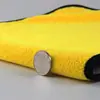 Toalla para Lavar Coches Coche Engrosada Absorbente Alta Densidad Coralina Limpieza de Coches Fibra Grande Dos Tonos Cuadrada Doble Cara