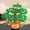 Árbol de la fortuna de cuentas hecho a mano bolsa de materiales para hacer adornos manualidades de dragón tejido diy accesorios de resina para adultos