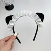 Orejas de Gato de Sirvienta Estilo Japonés Original Lindo Suave Chica Dulce Lolita Diadema de Orejas de Gato Lolita