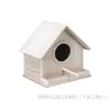 Caja de Cría Nido de Pájaro de Madera Maciza Piel de Tigre Peonía Periquito Nido de Pájaro Nido Colgante Nido de Loro Jaula de Pájaro Cálida Accesorios Suministros