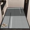 Alfombra de entrada de barro de diatomeas, felpudo para puerta de entrada de casa, cocina, baño, antideslizante, absorbente
