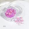Acessórios Semi-Mistos Cor de Doce Arte para Unhas Contas de Sereia Diamantes de Vidro Transparente Gelo Joias de Fantasia Decorações de Unhas de Cristal Aurora