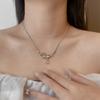 Collar con colgante de estrella de circón, delicado y dulce, para clavícula, para mujer, de lujo, de alta calidad y con luz blanca fresca.