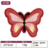 Parches Termoadhesivos de Bordado de Mariposas de Colores para Ropa, Chaquetas, Parches para Reparar Agujeros, Bufandas, Bolsos, Parches Cosidos a Mano, Artículos de Venta Caliente Transfronterizos