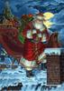 Pintura Diamante 5D Natal DIY Diamante Redondo Diamante Completo Natal Chapéu Vermelho Velho Natal Boneco de Neve Árvore de Natal Série Pintura Decorativa