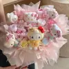 [En Stock] Nuevo Producto Cubo de Abrazo con Lazo Mediano Caja de Regalo con Flores Preservadas