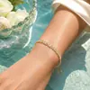 Pulsera de Circonita para Mujer, Joyería Metálica de Gama Alta de Nicho, Regalo Versátil para Novia o Mejor Amiga, Accesorio Único de Moda