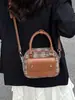 Bolso Retro Británico Verano 2025 Nuevo Bolso para Mujer Bolso de Hombro a Cuadros de Color Contrastante Bolso Cruzado Casual Estilo Universitario