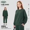 Ropa para Hombre Ckx 26 Otoño e Invierno Nueva Sudadera con Cuello Redondo Estilo Americano con Forro Polar, Marca de Tendencia Retro Americana Sudadera Pulóver Holgada