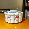 Portalápices Giratorio Multifuncional Gran Capacidad Anime Escritorio Espesado Portalápices Caja de Almacenamiento Portalápices para Estudiantes Creativo y Lindo