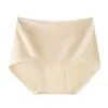 Ropa interior original Qimian de algodón puro de cintura alta cómoda para niñas, de grado 10A, antibacteriana, talla grande, de algodón 100% clase A, para mujer