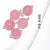 Botones decorativos de imitación de piedra natural con forma de calabaza para trajes Tang, Hanfu, brocado Song, cheongsam, accesorios de ropa, accesorios de botones al por mayor