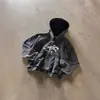 Estilo Urbano Americano Cardigan de Moda Unisex Transfronterizo Europeo y Americano Invierno Nuevo Sudadera con Capucha Estilo Ins Gótico