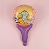 Balão Palito de Mão Balão Feliz Aniversário Barraca Infantil Multi-estilo Arranjo Decoração Adereços Balão de Filme de Alumínio