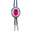 Corbata Brillante de Diamante para Hombre, Corbata Trendy de Cristal, Superficie Grande de Diamante 3D, Cordón de Corbata Multicolor, Corbata de Lazo