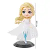 Decoraciones para Pastel del Día del Niño Adornos Topper de Cumpleaños Accesorios Inserts de Repostería de Princesa Escena de Cumpleaños de Princesa Elsa
