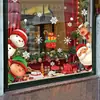 Adesivos de Natal comércio exterior transfronteiriço quente SK92419242 adesivos estáticos para vidros de janela adesivos de porta adesivos de janela dupla face