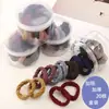 Anéis de Cabelo Simples Versáteis Estilo Coreano ins Faixa de Couro Acessório de Cabeça Popular na Internet Adulto Faixa para Rabo de Cavalo Elástico
