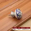 Maçaneta de Armário Redonda em Aço Inoxidável com Cerâmica, Formato de Abóbora, Furo Único, para Armários, Gavetas e Guarda-Roupas