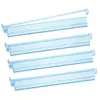 Regla medidora de mahjong transfronteriza de Amazon, organizador de tarjetas de mahjong de acrílico con purpurina, pinza mini de mahjong rectangular portátil