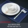 Juego de Vajilla para Hotel Cinco Estrellas, Platos de Hotel Club, Unidad de Presentación de Caja de Lujo para Cocina Privada Recepción