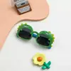 Nuevas Gafas de Sol para Niños, Gafas Divertidas de Juguete con Dibujos Animados, Gafas de Sol Infantiles Anti-UV, Bebé Dinosaurio Tiktok