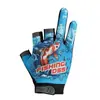 Guantes Antienredos, Guantes de Competición, Guantes Protectores, Guantes Impermeables para Pescar, Guantes de Tres Dedos, Guantes Antideslizantes para Pesca con Señuelo