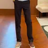 "Nápoles Relajado" Corte Limpio Sencillo Atractivo Versátil Estilo Old Money de Negocios Pantalones Casuales para Hombre
