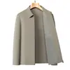 Marca Ropa de Protección Solar de Seda Hielo Fresca para Hombre Verano Nuevo Casual de Negocios Solapa Ligera Transpirable Top Chaqueta