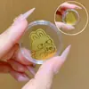 Adesivo para Celular de Ouro Puro 999 com 2mg de Ouro, "Princesa, Por Favor Fique Rica," "Tesouro, Dinheiro Importa," "Não Fique Bravo," Adesivo Criativo para Presente