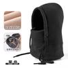 Gorro de ciclismo para hombre y mujer, cálido, resistente al viento, con forro polar de una pieza, protector de orejas grueso para coche eléctrico, para otoño e invierno.