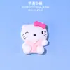 Accesorios DIY para gatos en tonos rosados, componentes de resina, funda de teléfono creativa hecha a mano con pegamento de crema, scrunchies y accesorios para el cabello