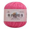 Hilo de encaje No.8 hilo de crochet hilo fino hilo de algodón puro hilo de lino hilo de hielo de verano hecho a mano diy tejido chal lana
