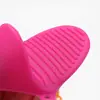 Guantes Gruesos Especiales para Horno de Microondas Aislamiento Térmico Antideslizantes Cocina Horneado Alta Temperatura Anti-quemaduras Pinza de Silicona para Aislamiento Térmico