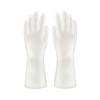 Guantes de limpieza para el hogar para lavar platos transparentes blancos para la lavandería impermeables de goma para el hogar de goma antideslizantes duraderos finos puesto venta al por mayor
