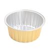 Caja Redonda de Papel de Aluminio 125Mi Taza de Papel de Aluminio Horneado de Pastel de Huevo Flan Postre de Nieve Pan