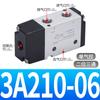 Válvula de controle de ar pneumática de duas posições de cinco vias 4A210-08 de três vias 3A110-06 220 230C 410