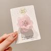 Pasador infantil lindo accesorio para el cabello de flor de cerezo 2023 nuevo clip para flequillo lateral tocado pasador para cabello suelto de niña pequeña