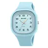 Reloj Cuadrado Timemei para Transmisión en Vivo para Hombres y Mujeres, Estilo Estudiante, Estilo Ins, Simple, de Nicho, Reloj de Cuarzo Estilo Academia