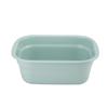 Lavabo Rectangular Fregadero Grande para Lavandería Doméstica Lavabo Grueso para Baño de Bebé Lavabo de Plástico para Estudiante de Dormitorio