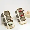Estuche para lápices, portalápices, material de PP, desmontable, plegable, caja de almacenamiento, caja de almacenamiento para papelería