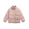 Chaqueta de Algodón con Cuello Alto Bordado Simple de Invierno de la Marca Trendy Rumeng para Hombres y Mujeres, Abrigo de Algodón Cálido Versátil de Corte Holgado Estilo Americano para Parejas