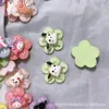 Perro Canela Conejo Flor de Resina Transparente de Dibujos Animados DIY Pegamento de Crema Accesorios para Joyería Funda para Teléfono Móvil Accesorios para el Cabello Hebilla de Zapato Pegatinas