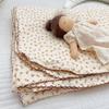 Manta de gasa de cuatro capas de algodón para bebé, toalla de baño, manta para siesta, estilo blogger de clase A, para niños y bebés