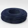 Venta al por mayor directa de fábrica alambre trenzado de color DIY lámpara araña cable de alimentación retro de 2 x 0.75 mm²