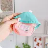 Bolsa Mini Colorida Dopamine Travel Lanyard para Celular Bolsa de Cosméticos Porta-Moedas Multifuncional Transversal de Mão Curta