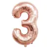 Globos Numéricos Digitales Americanos de Gran Tamaño de 32 Pulgadas Transfronterizos para Fiestas de Cumpleaños Infantiles, Decoraciones de Fiesta, Celebraciones de Bodas y Globos para Decoración de Habitaciones